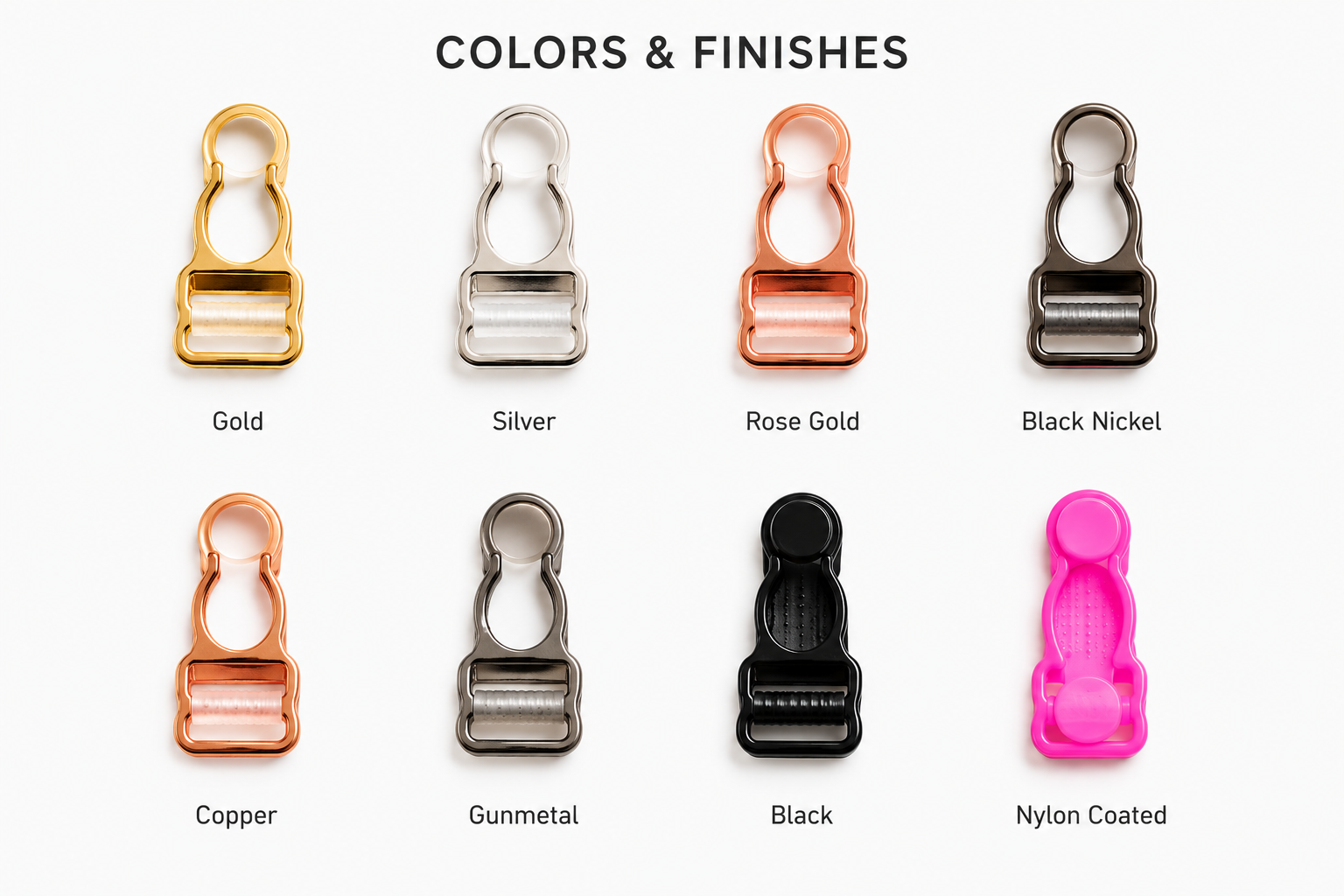 lingerie-suspender-clip-manufacturer-|-nylon-coated-&-zinc-alloy-options