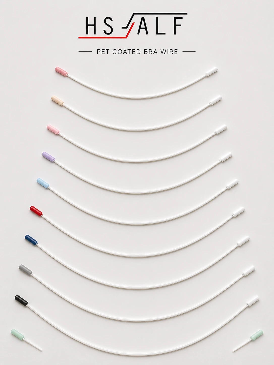 PET COATED BRA WIRE - Bra Accessory Manufacturer