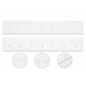 Wide Hook and Eye Lingerie & Clothing Tape | Gold, Free Nickel & Stainless Steel Options lingerie accessory product