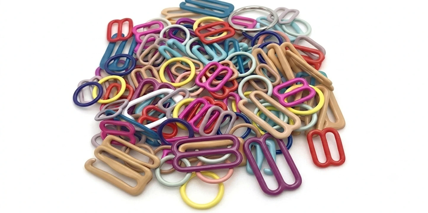 Nylon Coated Metal Accessories for Bra, Lingerie and Garment Manufacturing - Bra Accessory Manufacturer